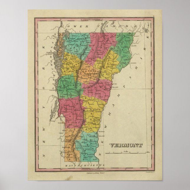 Póster Vermont 10 (Frente)