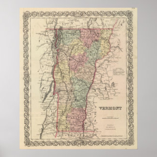Póster Vermont 11