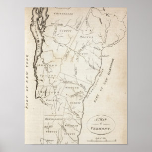 Póster Vermont 4