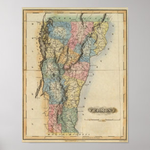 Póster Vermont 4