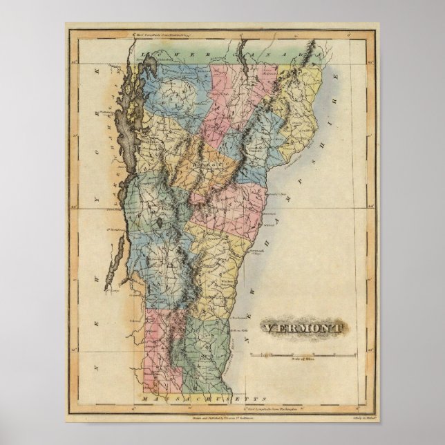 Póster Vermont 4 (Frente)