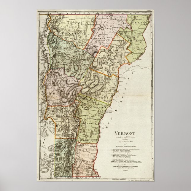 Póster Vermont 5 (Frente)