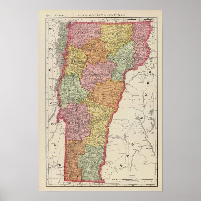 Póster Vermont 5 (Frente)