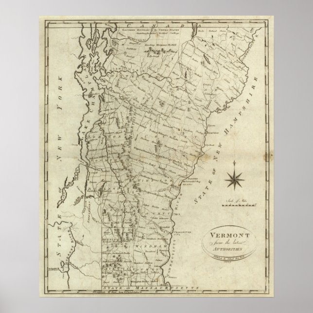 Póster Vermont 6 (Frente)