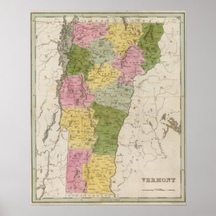 Póster Vermont 8