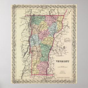Póster Vermont 8