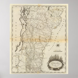 Póster Vermont 9