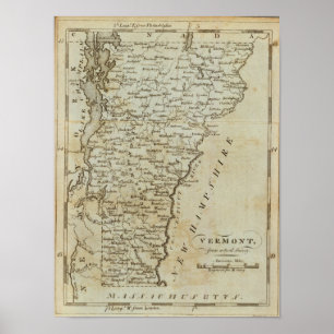 Póster Vermont, de la encuesta real
