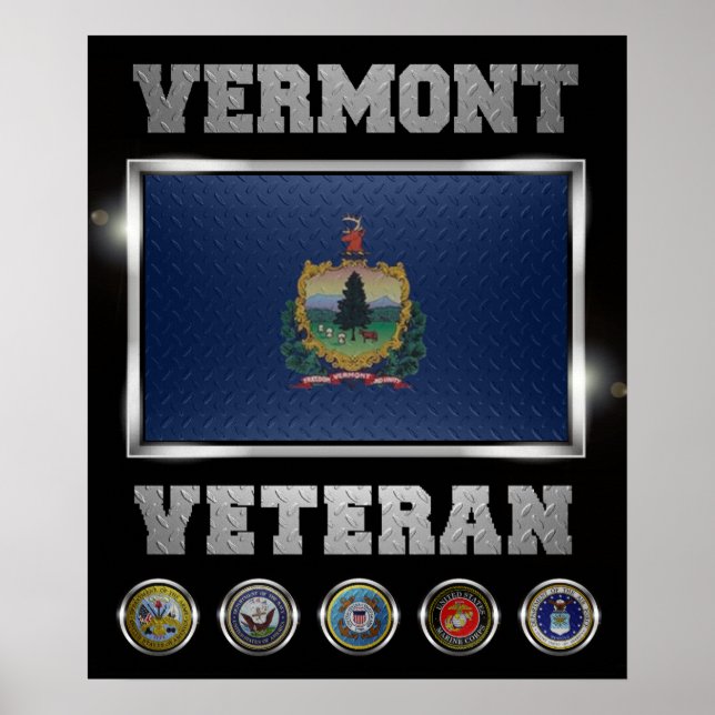 Póster Vermont Veteran poster (Frente)