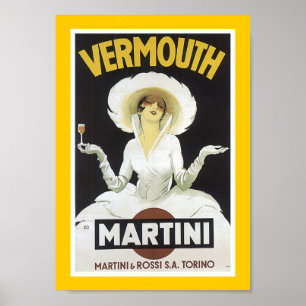 Póster Vermú Martini