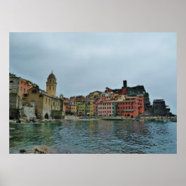 Póster Vernazza, Cinque Terre, Italia