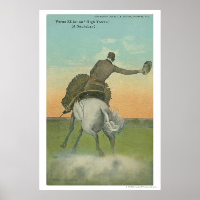 Póster Verne Elliott en High Tower. (Frente)