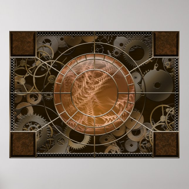 Póster Vernian Jewel (Frente)