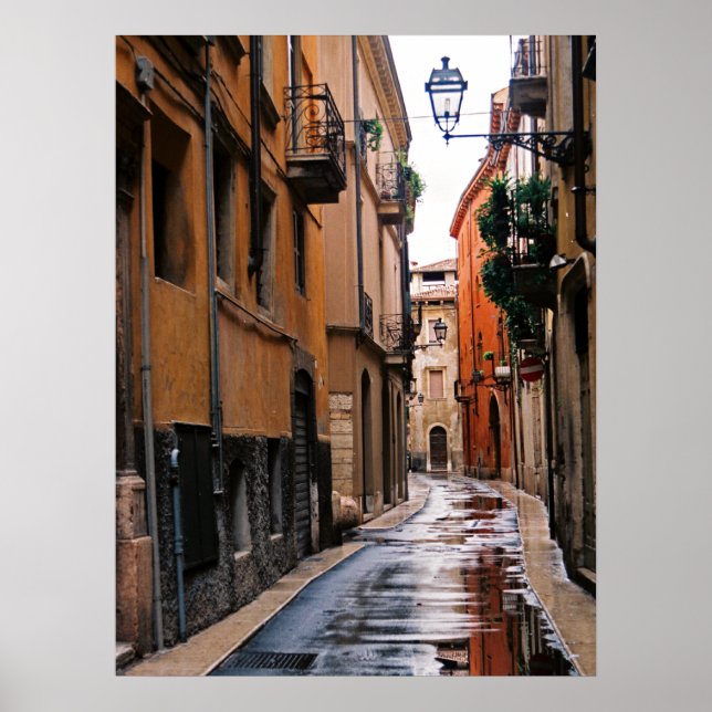 Póster Verona, Italia (Frente)