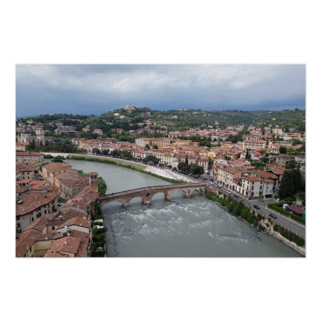 Póster Verona Italia (Anverso)
