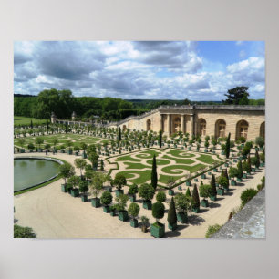 Póster Versailles Gardens Orangerie France Palace Poster