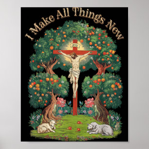 Póster Versículo Bíblico Fe Cristiana Iglesia Cristianism