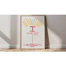 Versículo de la Biblia cristiana Jesús Juan 8 12