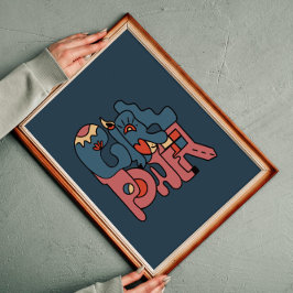 Póster Versión chica de Power Dark