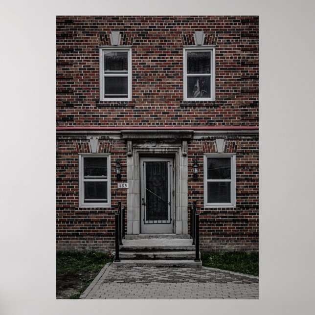 Póster Versión de color de la geometría no 36 (Frente)