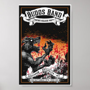Póster Versión de registro de la banda Budos III