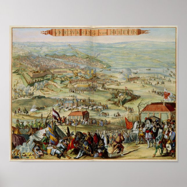 Póster VERSIÓN de van STETTIN - Asedio de Stettin (Frente)