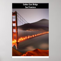 Versión soñada del puente Golden Gate, San Fran