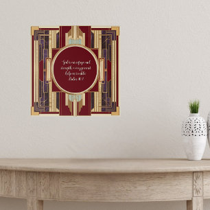 Póster Verso de la Biblia descargable del Personalizable 