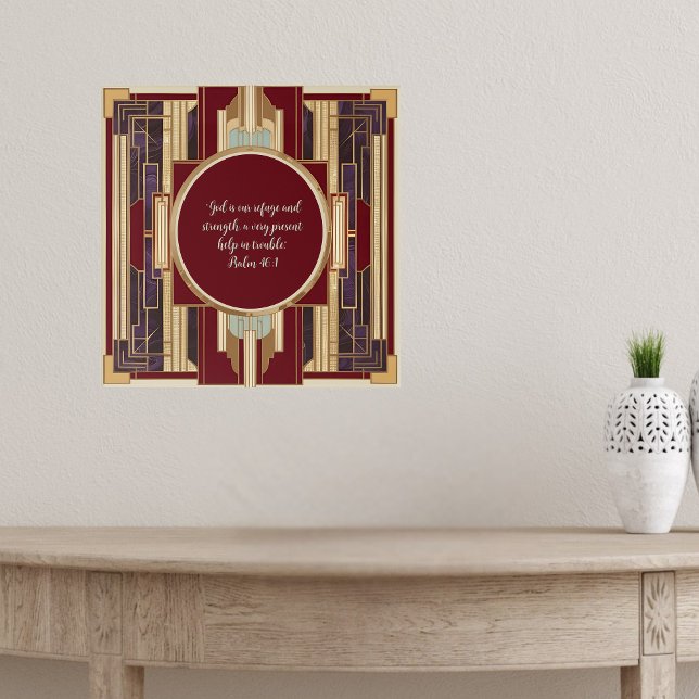 Póster Verso de la Biblia descargable del Personalizable  (Subido por el creador)