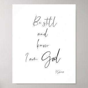 Póster Verso de la Biblia - Escritura de la Biblia