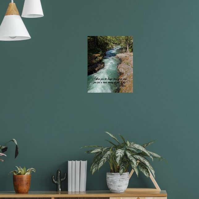 Póster Verso de poesía de Wild River Rumi (Salón 1)