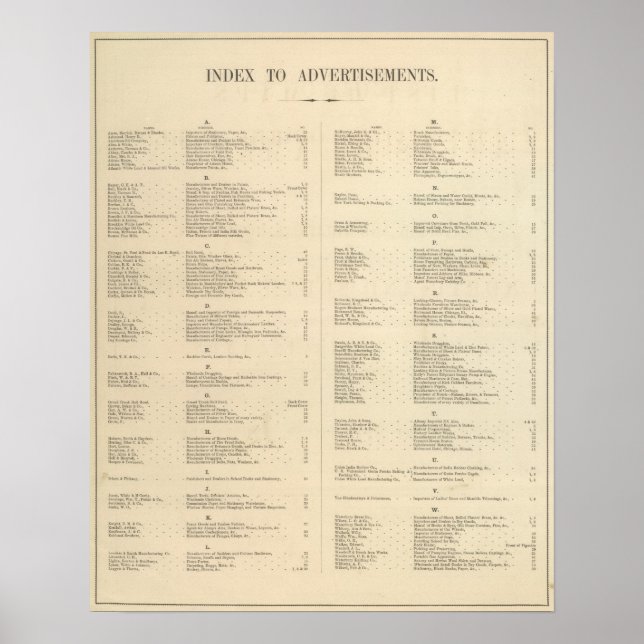 Póster Verso Título Página El Atlas Estadounidense de Col (Frente)