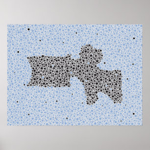 Póster Vértebras lumbares de las ilustraciones de la