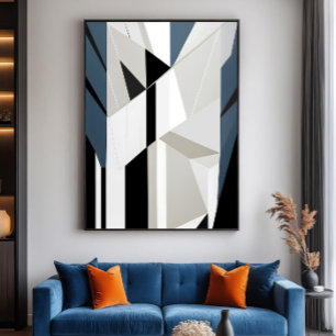 Póster Verticalidad Geométrica
