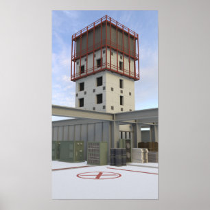 Póster Vértigo polivinílico bajo del mapa de CSGO