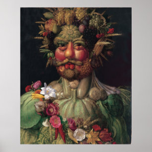 Póster Vertumnus - Giuseppe Arcimboldo