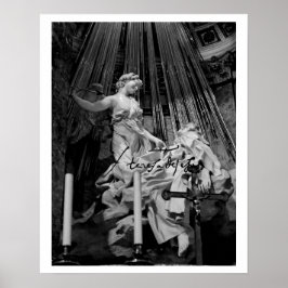 Póster Verzückung der Heiligen Theresa von Avila Bernini