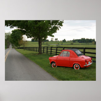 Póster Vespa 400