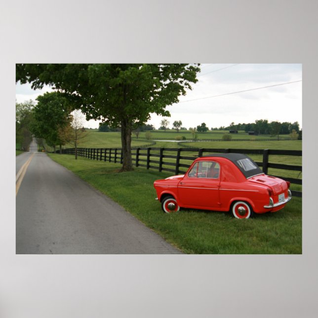 Póster Vespa 400 (Frente)