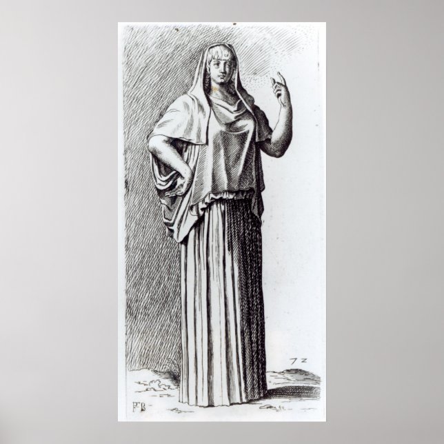 Póster Vestal Virgin, c.1653 (Frente)