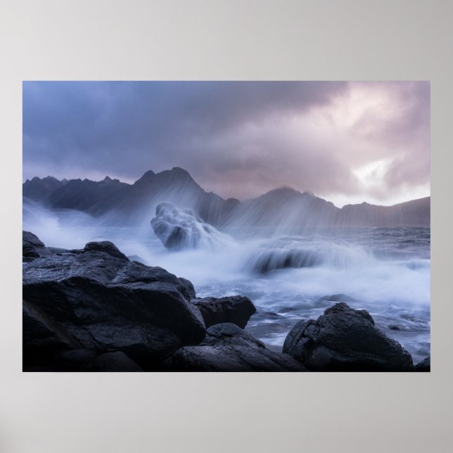 Póster Vesteralen Noruega (Frente)