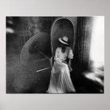 Vestido blanco - Poster