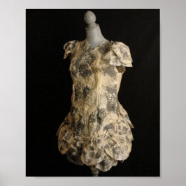 Póster Vestido de filtro de café - Vestido de traje