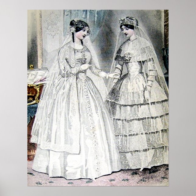Póster Vestido de Novia Vintage Bride (Frente)