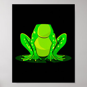 Póster Vestido de rana Halloween Toad Niños Hombres Mujer