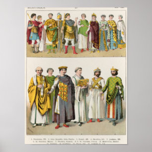 Póster Vestido en la Corte Bizantina
