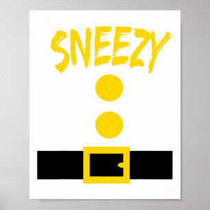Póster Vestido enano - Idea de regalo de Halloween divert