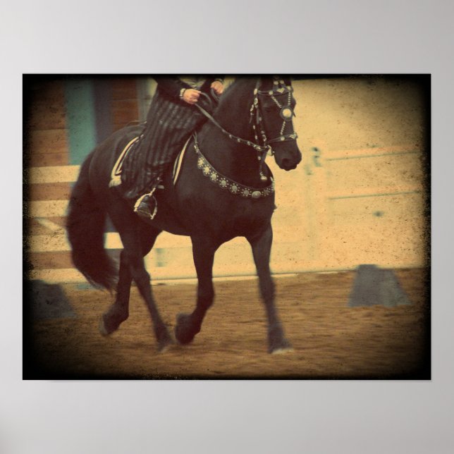 Póster Vestido Friesiano Dream Horse (Frente)