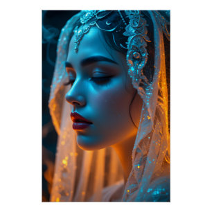 Póster Vestido lustre