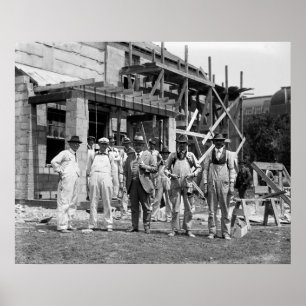 Póster Vestido para construir: 1923